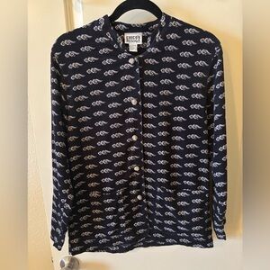 Chico's  VINTAGE 1990’s Button Up - Unique, Cotton, RARE, Retired, Retro